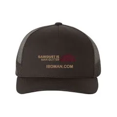 'Sawdust Is Man Glitter' Hat - Snapback, Embroidered